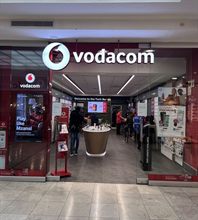 Vodacom storefront cleaned by ClearPro